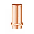 Kupfer Schiebemuffe mit Standrohrkappe DN100 rund