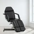 Hydraulische Kosmetikliege schwarz Beautyliege Massageliege Wellnessliege NEU
