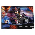SONIC 3 THE HEDGEHOG FIGUR SHADOW + bike