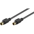 Bigbuy - S-video-verbindungskabel, Einzeln Geschirmt, Mini-din 4-stecker (s-video) Mini-din 4-stecker (s-video). Kabellänge 1 M