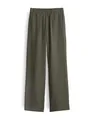 OPUS Damen Wide Leg Pants | MAROU Cargo Wide Leg Pants mit Komfortbund Olive Leaf, 34