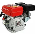 Eberth - 6,5 Ps 4,8 Kw Benzinmotor Standmotor Kartmotor Antriebsmotor Mit Konischer 19,00 Mm Ø Welle, Ölmangelsicherung, 4-takt, 1 Zylinder Industriemotor, 196 Ccm Hubraum, Luftgekühlt, Seilzugstart