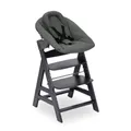 Hochstuhl Alpha Newborn Set Plus grau