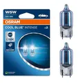 2 Osram Cool Blue Intense Standlicht weiß blau Birne Leuchtmittel Glühbirne WY5W