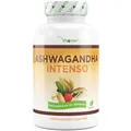 ASHWAGANDHA - 180 Kapseln (v) - 1500 mg pro Tag - 10% Withanoliden Hochdosiert