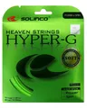 Solinco Tennissaite Hyper G SOFT (Haltbarkeit+Touch) grün 12m Set, Saitendicke: 1.25