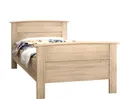 VAJA Komfortbett Seniorenbett Odilia Eiche Sonoma Nachbildung 100x200