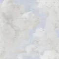 Bricoflor Vliestapete mit Himmel Wolken und Vögel auf Gemälde Tapete Hellblau Weiß für Decke und Schlafzimmer Kunst Tapete Vintage