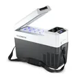 DOMETIC CFF 12 Kompressor-Kühlbox, elektrisch, leicht, 13 Liter, 12/230 V für Auto, Lkw, Boot, Wohnmobil und Steckdose, Grau