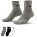 Nike Sportsocken Nike Unisex Sportsocken Everyday Lightweight Ankle 3PR SX7677 schwarz 38-42