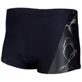 Aquarti Badehose Aquarti Herren Kurze Badehose mit Streifen schwarz XXL