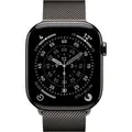 Watch Series 11, Smartwatch Titan Schiefer, Titangehäuse, 46 mm, Milanaise Armband schiefer S/M, Cellular