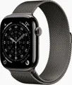 Apple Watch Series 11 GPS + Cellular 46mm Titan schiefer mit Milanaise-Armband S/M Schiefer