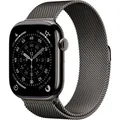 Apple Watch S11 2025 Titan Schiefer Cellular 46mm (Milanaise Armband schiefer) S/M