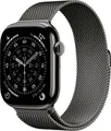 Apple Watch Series 11 GPS + Cellular 46mm Titangehäuse Milanese Loop Schiefer S/M