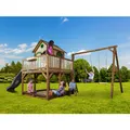 AXI Spielturm "Liam", BxHxT: 613 x 291 x 277 cm, Holz, braun/grün/grau