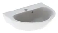 Geberit Renova Handwaschbecken mit Hahnloch mit Überlauf 500 mm x 400 mm - Weiß