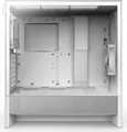 NZXT H5 Flow ( 2024 ) , Tower-Gehäuse weiß, Tempered Glass