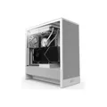 NZXT H series H5 Flow Mid tower E-ATX Seitenteil mit Fenster gehärtetes Glas