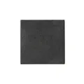Betonplatte, 50 x 50 x 4 cm, anthrazit, Kanten: gefast - schwarz