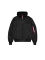 Alpha Industries MA-1 TT Hood Bomberjacke für Herren Black/Black