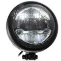 Motorrad Universal LED Scheinwerfer "Area" schwarz matt M 10 E-geprüft