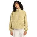 Sweatshirt BILLABONG "Time Off", Damen, Gr. S, grün (wasabi), [Hauptstoff] 100% Polyester, Sweatshirts