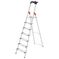 Hailo Stehleiter einseitig L80 ComfortLine silber 7 Stufen, H: 232,0 cm