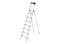 Hailo L80 ComfortLine, Alu-Sicherheits-Stehleiter, 7 Stufen (8040707)