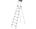Hailo L80 ComfortLine Aluminium-Sicherheits-Stehleiter 7 Stufen