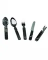BW Feldbesteck / Essbesteck MilTec (Messer, Gabel, Löffel, Dosenöffner)