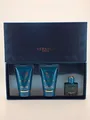 Versace Eros for Men Geschenkset - EDT 5ml Miniatur + 25ml Shower Gel + 25ml Aft