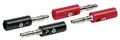 Schwaiger Bananenstecker Set BST15 531 4 Stück schwarz / rot, 2x schwarze