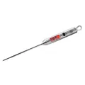 GEFU Digital-Thermometer BBQ – Edelstahl-Thermometer mit Celsius/Fahrenheit-Anzeige, Temperaturbereich -40°C bis 200°C, inkl. Batterien & Aufhängeöse – ideal für Fleisch, Fisch, Grill & Ofen