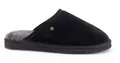 Warmbat Pantoffel Classic Suede mit Merino Schaffell schwarz Hausschuhe, Größe Euro (US): 42 (9)