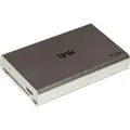 Link Accessories Festplattengehäuse 2,5" SATA USB 3.2 Gen 1 Silber und Weiß