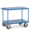 Fetra Hauptartikel 2400B Tischwagen Feststeller Stahl pulverbeschichtet Traglast (max.): 400 kg Brillantblau (RAL 5007)