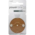 Powerone P312 Hörgeräteakku ZA312 NiMH 23 mAh 1.2 V 2 St.