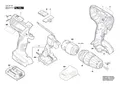 Bosch Ersatzteile für GSR 18V-28 Akku Schrauber