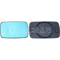 2X ALKAR SPIEGELGLAS BLAU GETÖNT PLAN LI+RE geeignet für BMW 3 5 7