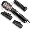 BaByliss Dry Straighten and Style rotierende Warmluftbürste 1000W Ionen Rund