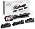 BaByliss AS200E Warmluftbürste Haarbürste rotierend - Schwarz - NEU & OVP