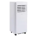 BE COOL Mobiles Klimagerät 7000 BTU mit WLAN, 3in1 Klimaanlage zum Kühlen, Entfeuchten & Lüften, für Räume bis 24 m², Fernbedienung, Timer, Schlafmodus, Energieklasse A, Weiß