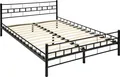 tectake® Metallbett Malta 140 x 200 cm