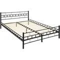 Metallbett Bettgestell Lattenrost Bettrahmen Schlafzimmer Doppelbett modern