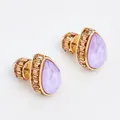 Swarovski Orbita Ohrstecker Tropfen Schliff Mehrfarbig Goldton Plattiert 5641405