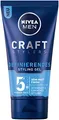 NIVEA MEN Haargel mit semi-mattem Finish, einfaches Haarstyling mit starkem Halt, für Männer mit Vitamin E, Craft Stylers Definierendes Styling Gel (150 ml)