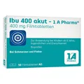 Ibu 400 akut - 1 A Pharma Filmtabletten Inhalt: 50 St