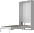 SMARTBett Schrankbett Classic 100x200cm Vertikal Weiss