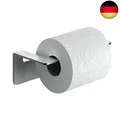 WEISSENSTEIN Toilettenpapierhalter Edelstahl ohne bohren - WC-Rollenhalter